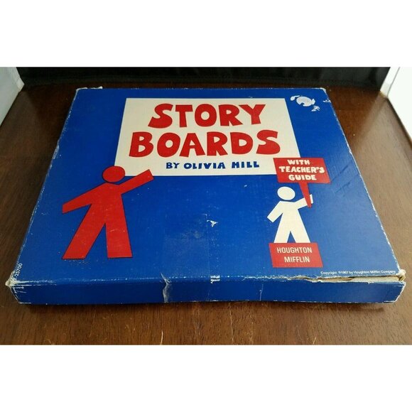 Story Boards by Olivia Hill with Teacher's Guide Houghton Mifflin 1967 - Picture 1 of 4